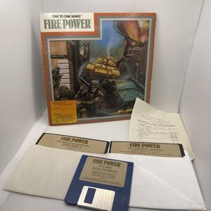 Fire Power One To One Series Micro Illusions Apple 1987  Both 5.25” & 3.5" disk